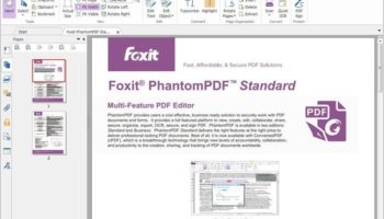 Foxit PhantomPDF, una alternativa ligera para la edición de textos
