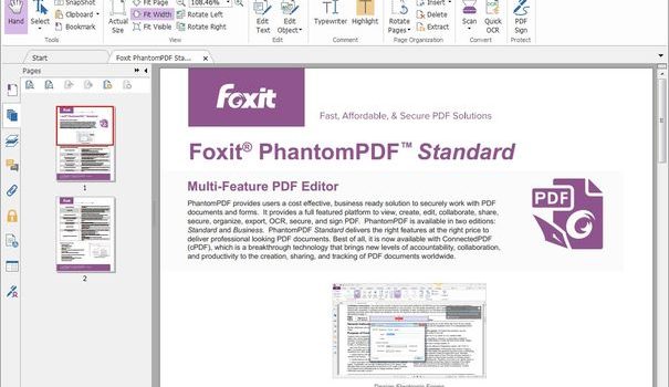 Foxit PhantomPDF, una alternativa ligera para la edición de textos